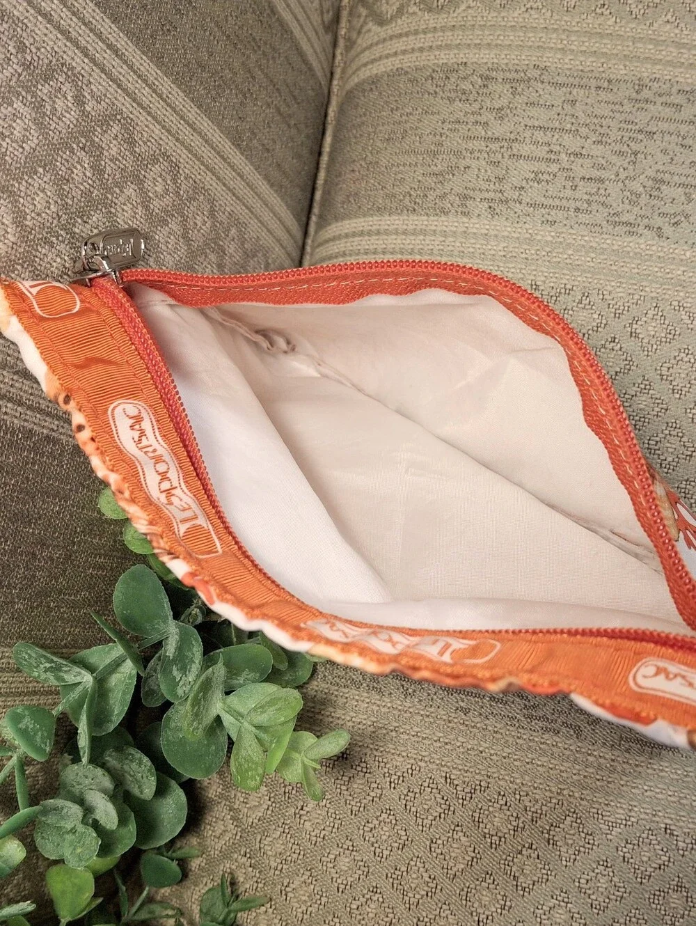 Lesportsac Sea Shell Coral Print Cosmetic Case
